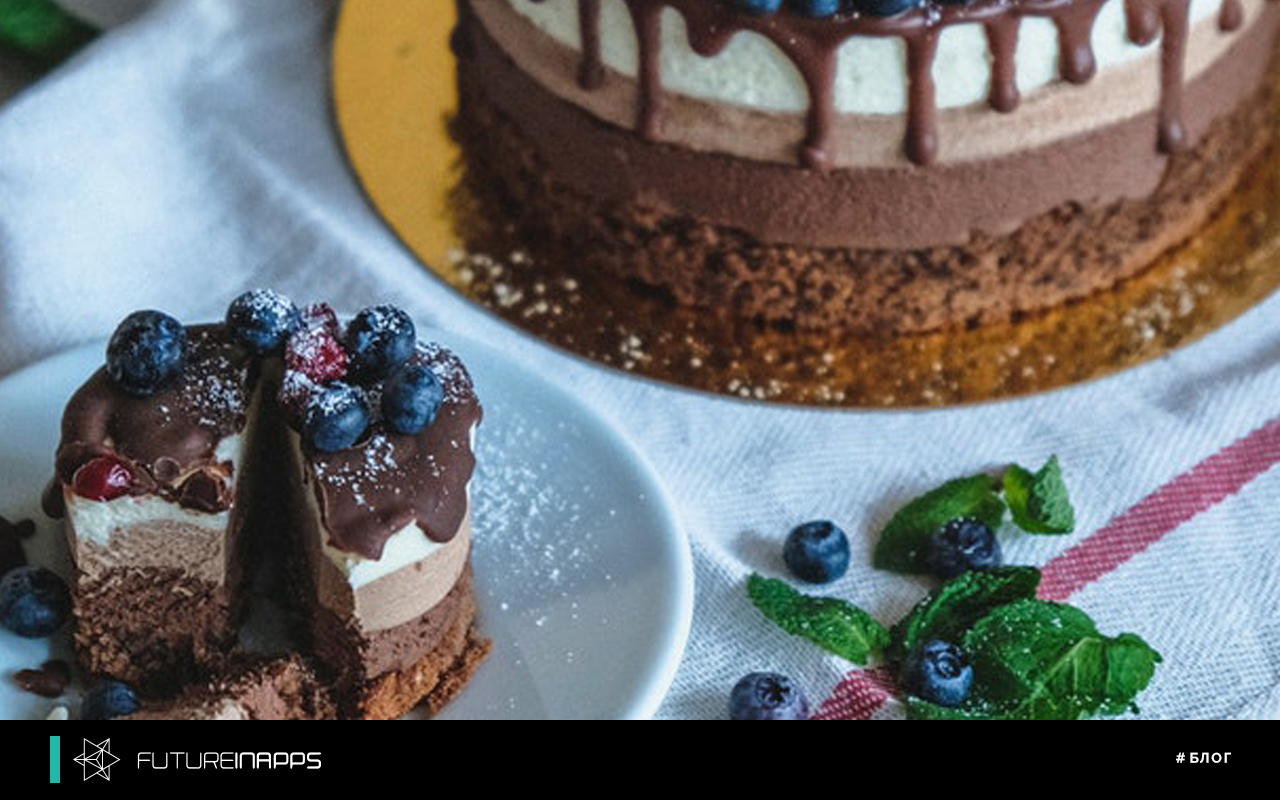 Cake is divided. Analysts say the online advertising market is divided between two giants - Google and Facebook.